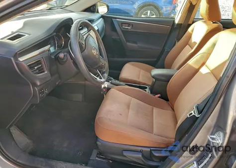 2016 Toyota Corolla L from USA, damaged, VIN 2T1BURHE2GC492161